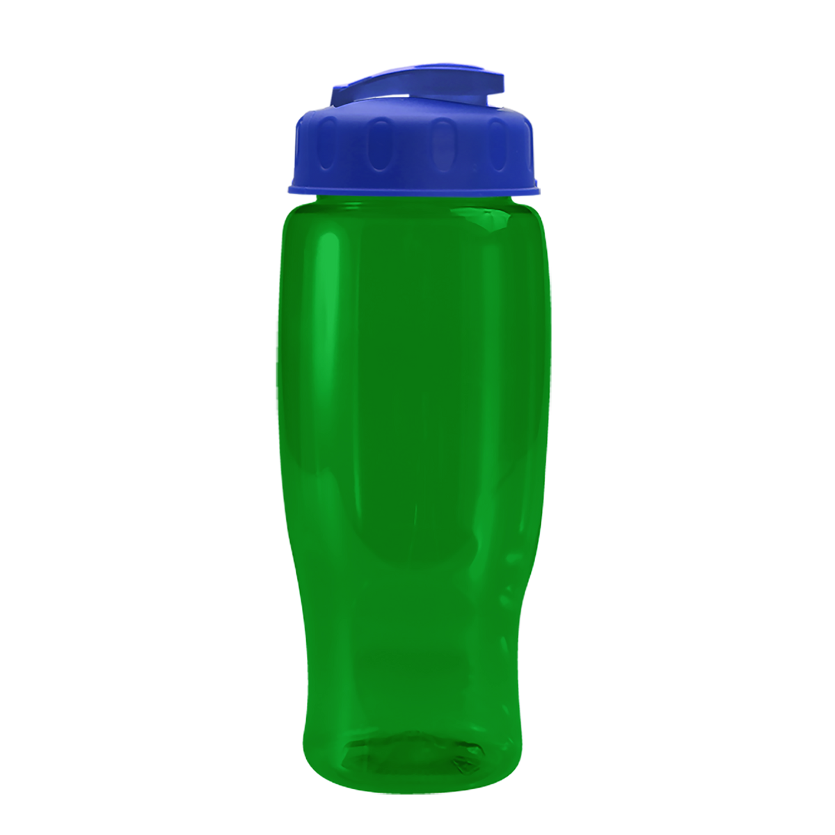 Custom logo Poly+ Recycled Bottle with Flip-Top Lid - 27 oz.
