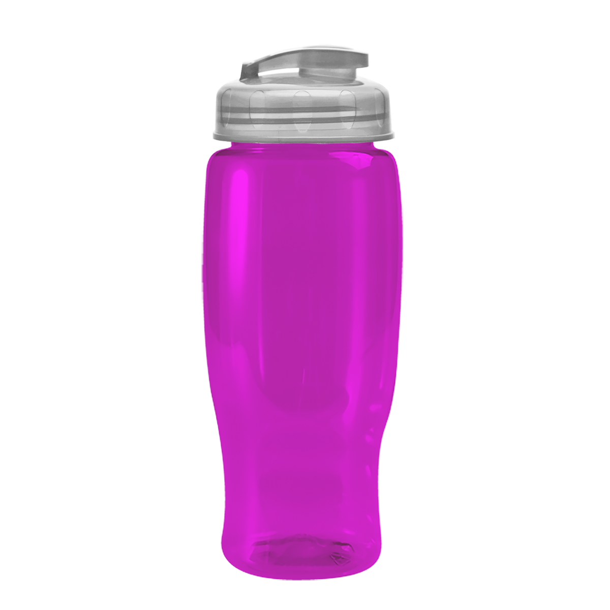 Custom logo Poly+ Recycled Bottle with Flip-Top Lid - 27 oz.