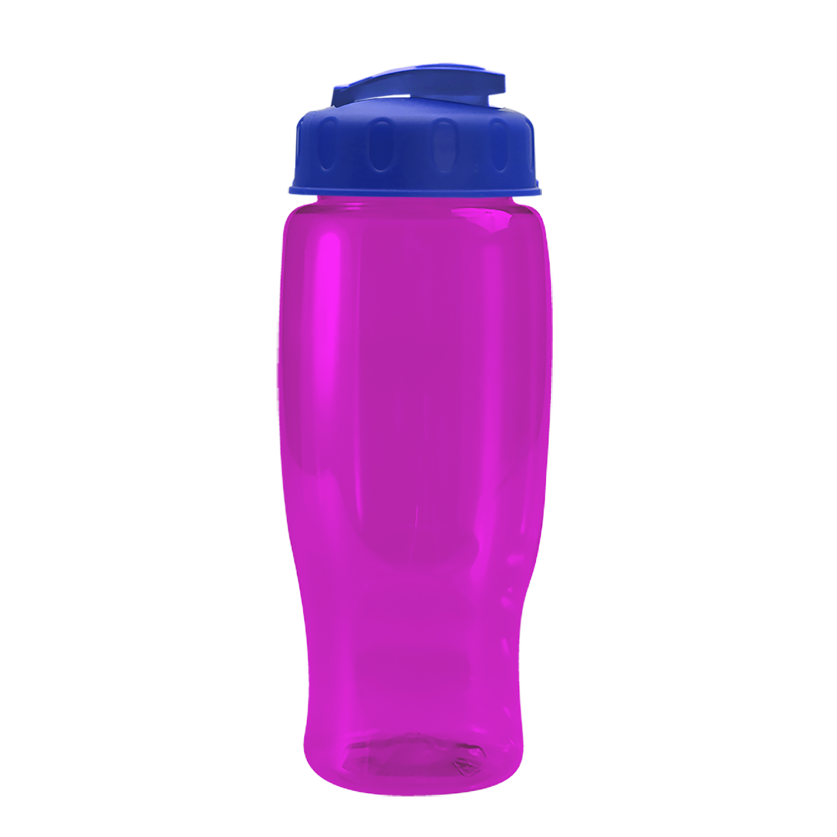 Custom logo Poly+ Recycled Bottle with Flip-Top Lid - 27 oz.