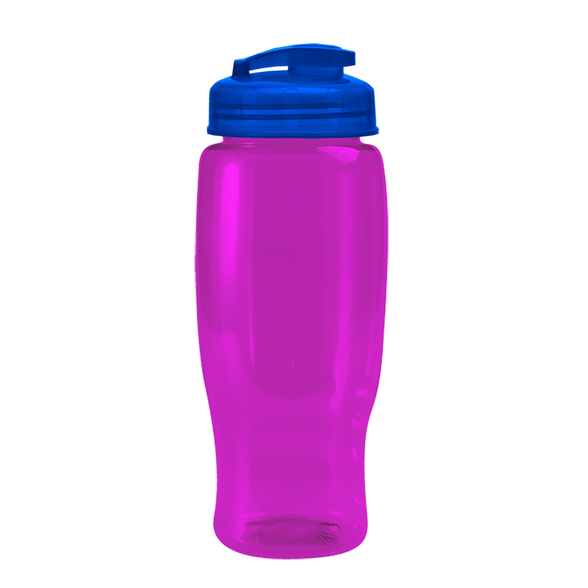 Custom logo Poly+ Recycled Bottle with Flip-Top Lid - 27 oz.