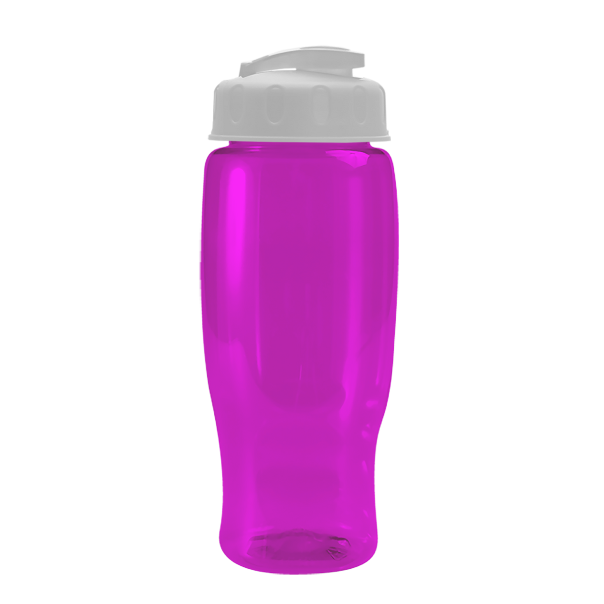Custom logo Poly+ Recycled Bottle with Flip-Top Lid - 27 oz.