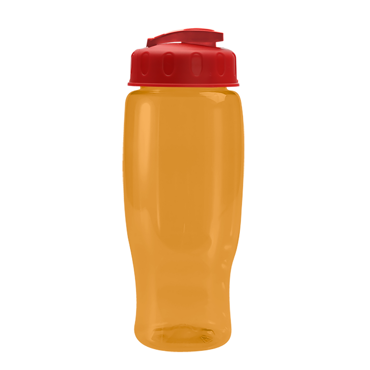 Custom logo Poly+ Recycled Bottle with Flip-Top Lid - 27 oz.