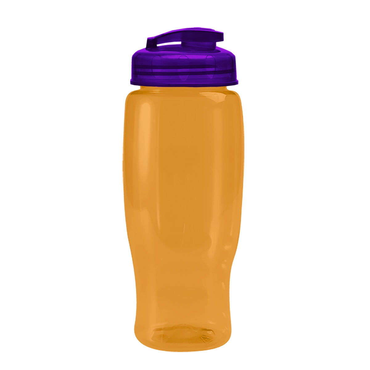 Custom logo Poly+ Recycled Bottle with Flip-Top Lid - 27 oz.