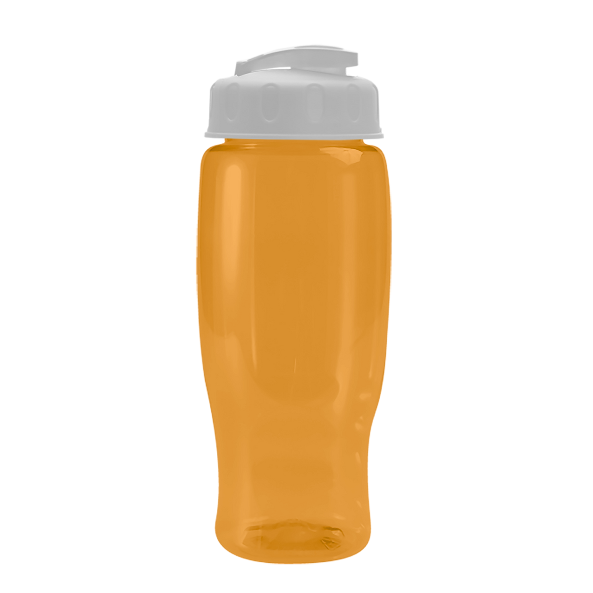 Custom logo Poly+ Recycled Bottle with Flip-Top Lid - 27 oz.