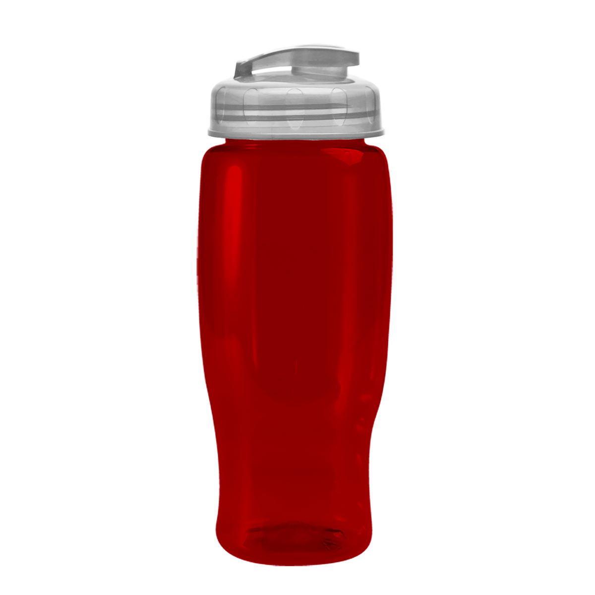 Custom logo Poly+ Recycled Bottle with Flip-Top Lid - 27 oz.