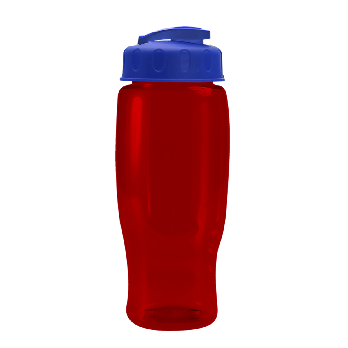 Custom logo Poly+ Recycled Bottle with Flip-Top Lid - 27 oz.
