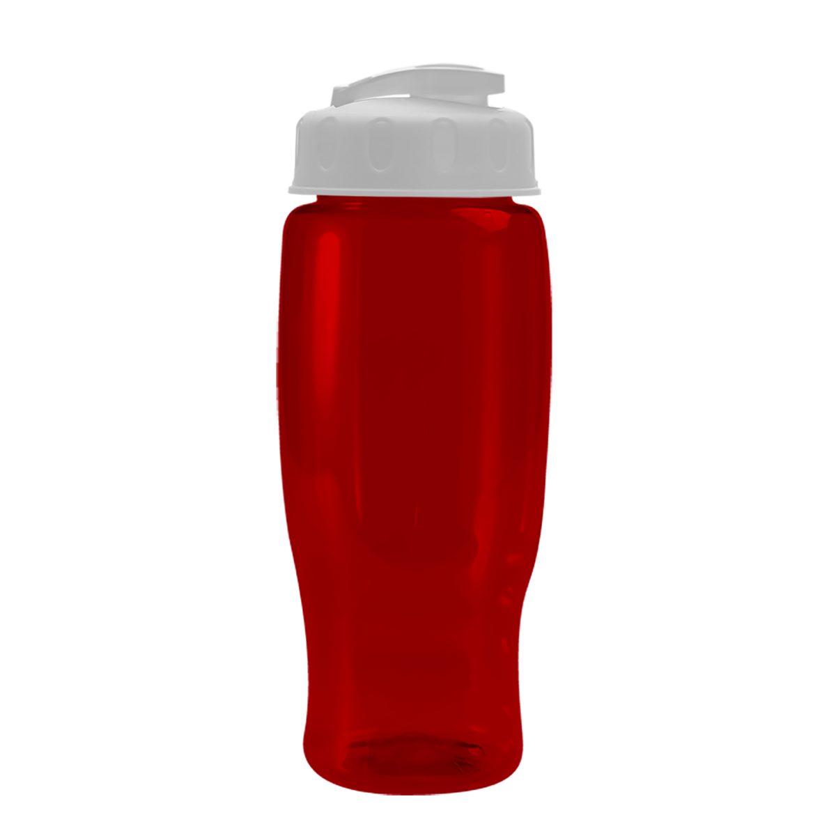 Custom logo Poly+ Recycled Bottle with Flip-Top Lid - 27 oz.