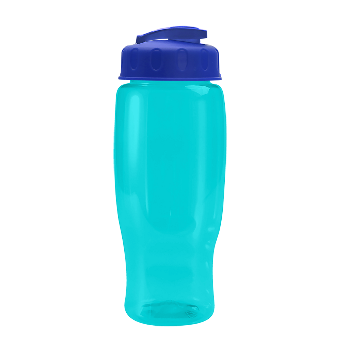 Custom logo Poly+ Recycled Bottle with Flip-Top Lid - 27 oz.