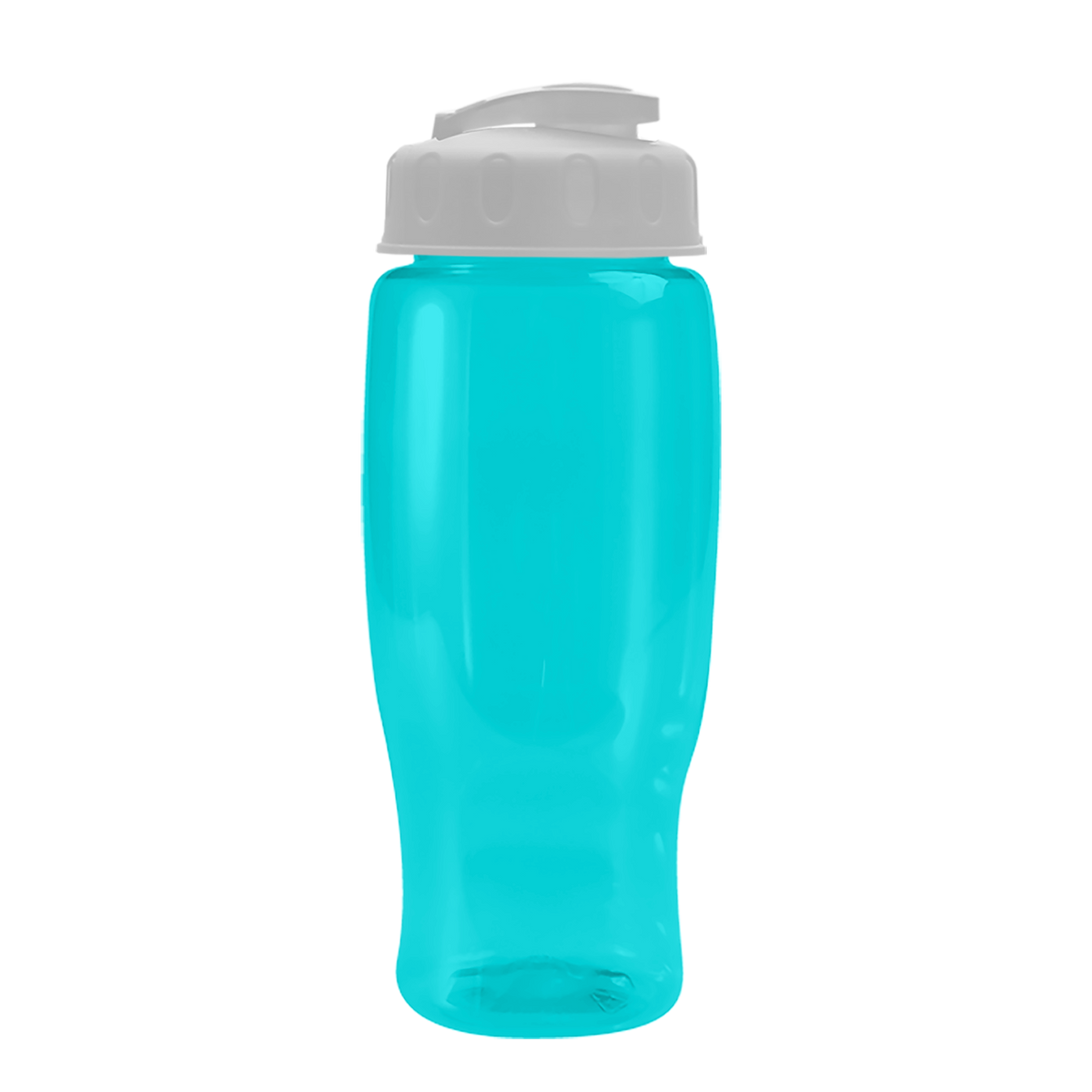 Custom logo Poly+ Recycled Bottle with Flip-Top Lid - 27 oz.