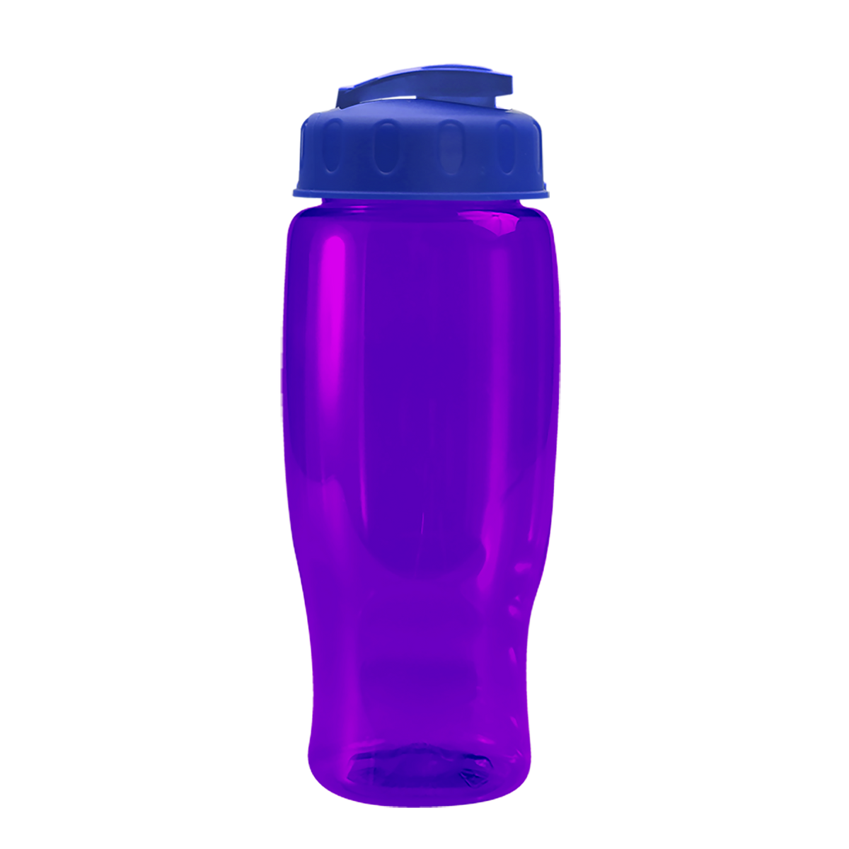 Custom logo Poly+ Recycled Bottle with Flip-Top Lid - 27 oz.