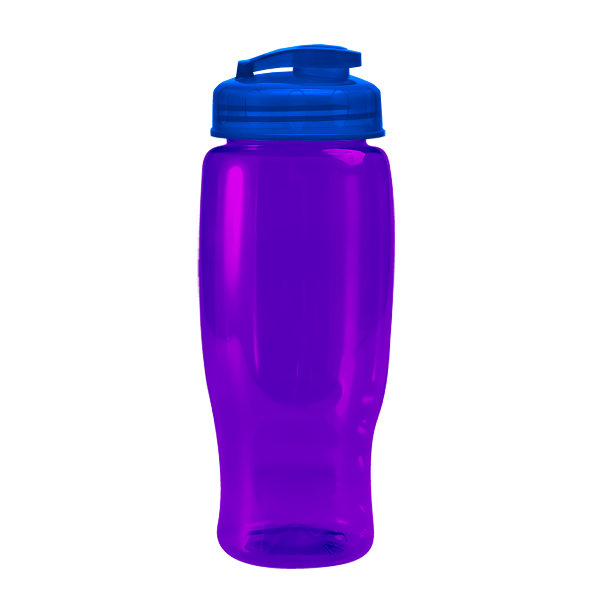 Custom logo Poly+ Recycled Bottle with Flip-Top Lid - 27 oz.