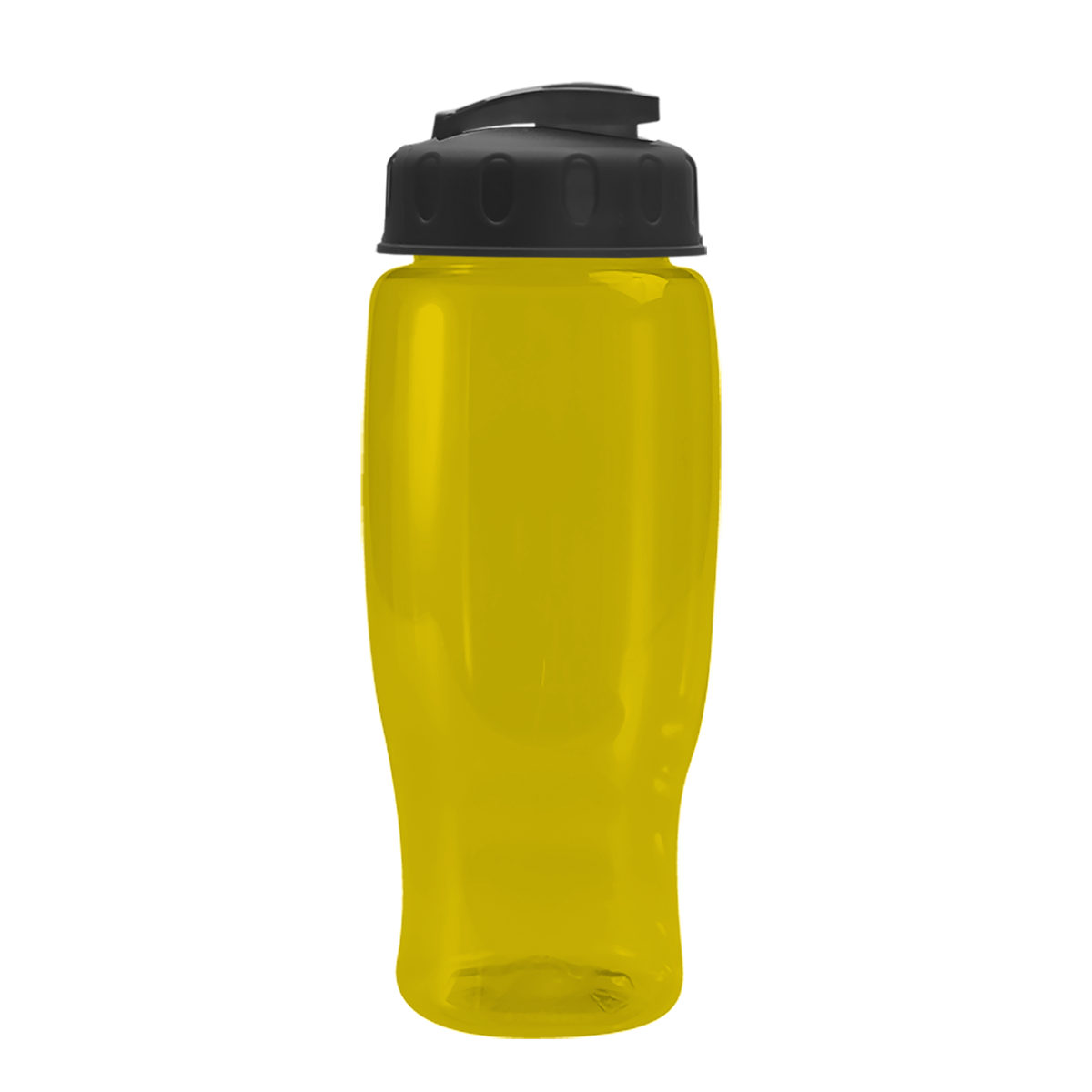 Custom logo Poly+ Recycled Bottle with Flip-Top Lid - 27 oz.