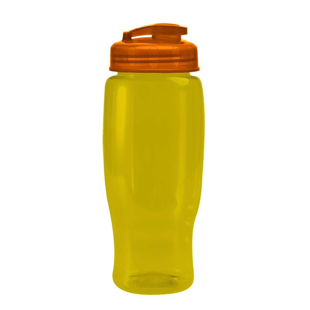 Custom logo Poly+ Recycled Bottle with Flip-Top Lid - 27 oz.