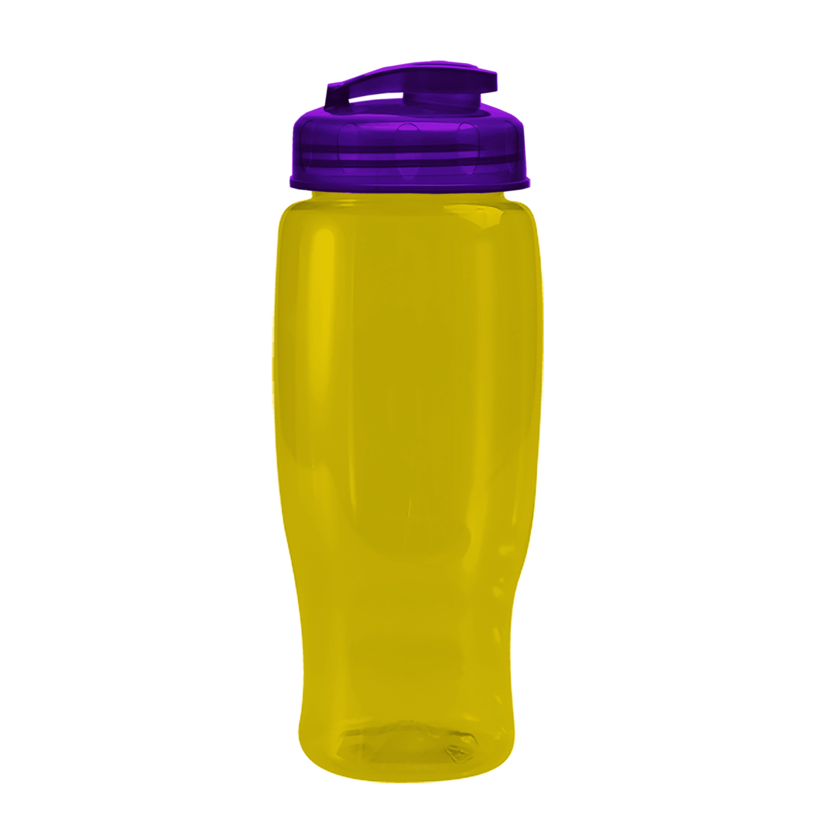 Custom logo Poly+ Recycled Bottle with Flip-Top Lid - 27 oz.