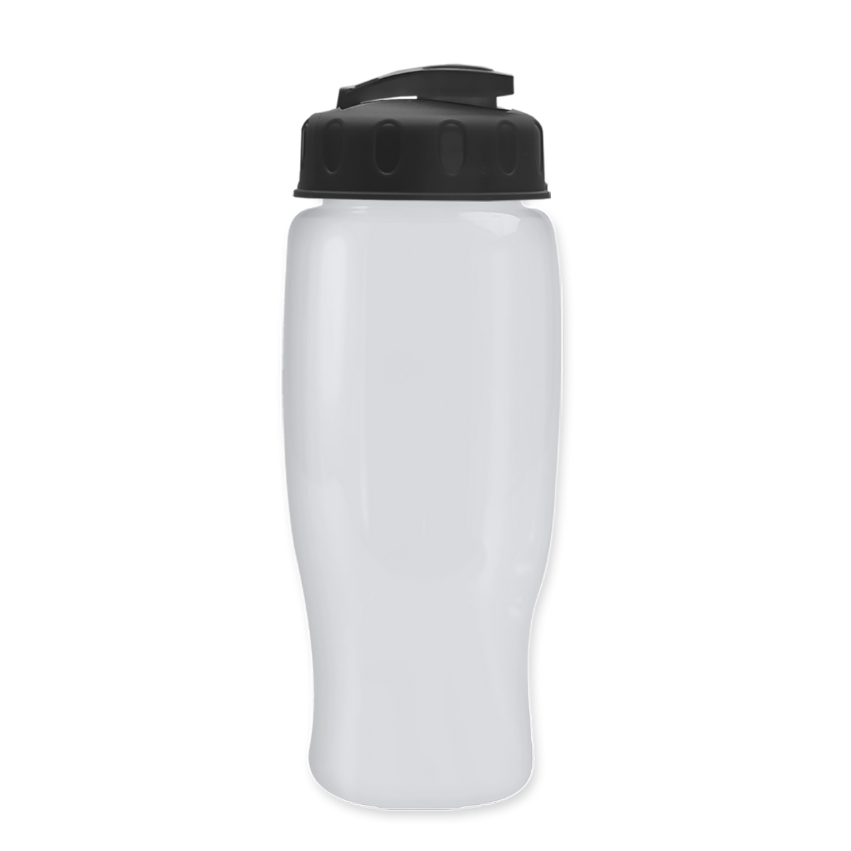 Custom logo Poly+ Recycled Bottle with Flip-Top Lid - 27 oz.