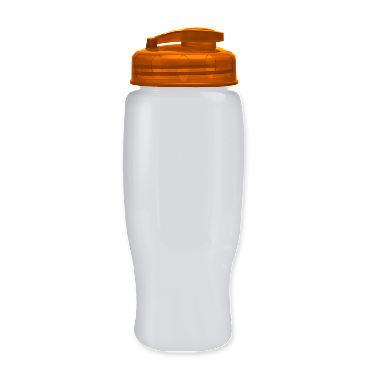 Custom logo Poly+ Recycled Bottle with Flip-Top Lid - 27 oz.