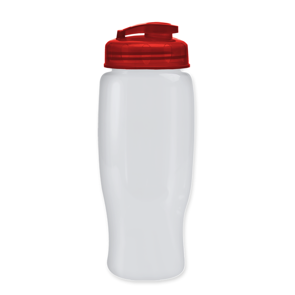 Custom logo Poly+ Recycled Bottle with Flip-Top Lid - 27 oz.