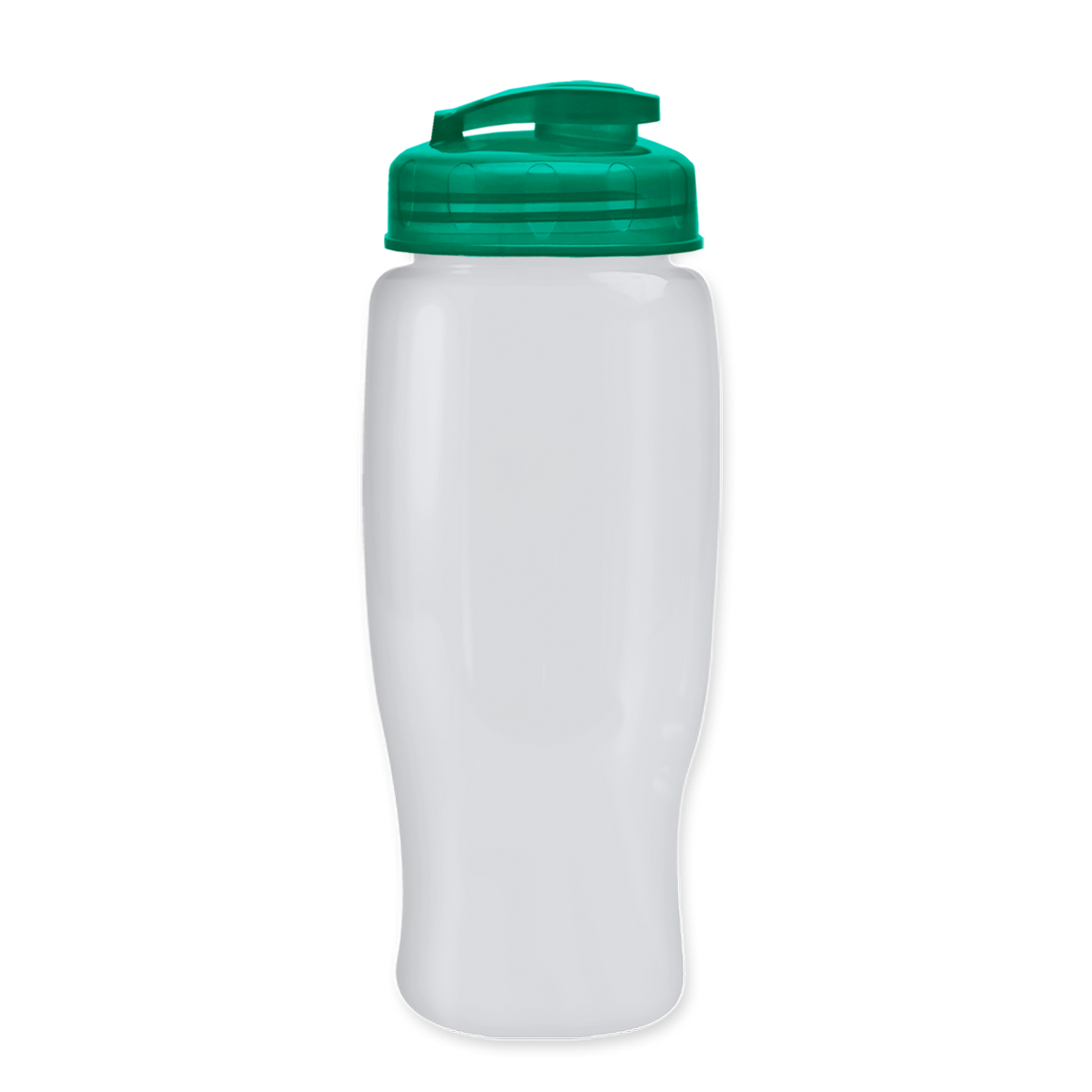 Custom logo Poly+ Recycled Bottle with Flip-Top Lid - 27 oz.