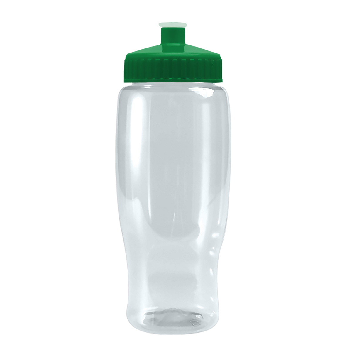 Custom logo Poly+ Recycled Bottle with Push-Pull Lid - 27 oz.
