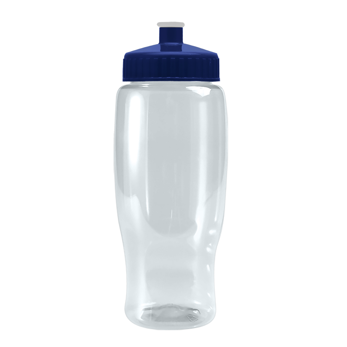 Custom logo Poly+ Recycled Bottle with Push-Pull Lid - 27 oz.