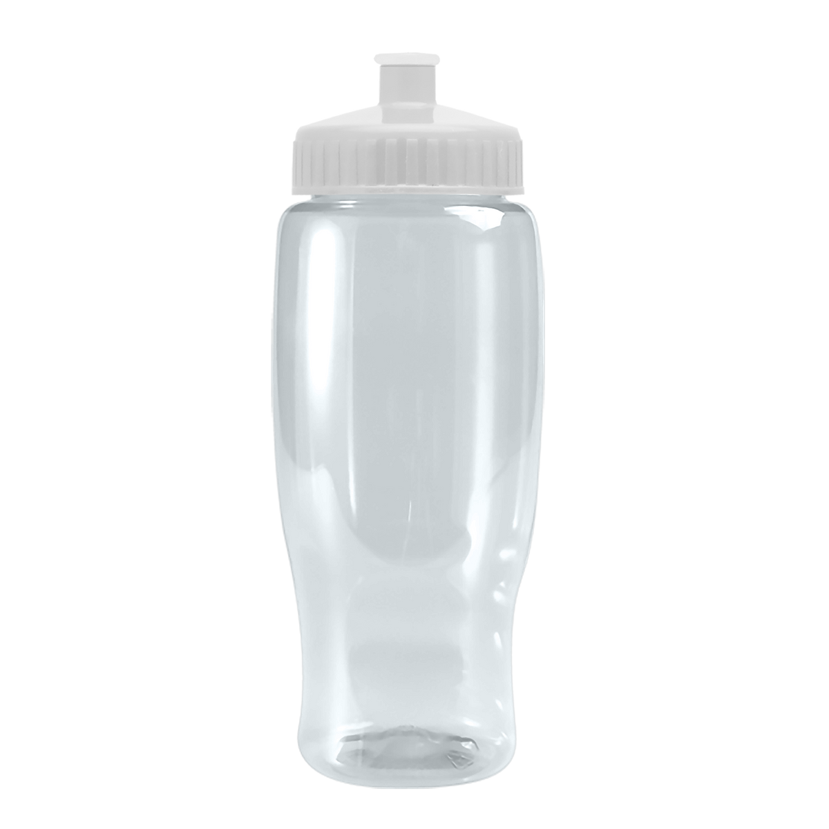 Custom logo Poly+ Recycled Bottle with Push-Pull Lid - 27 oz.
