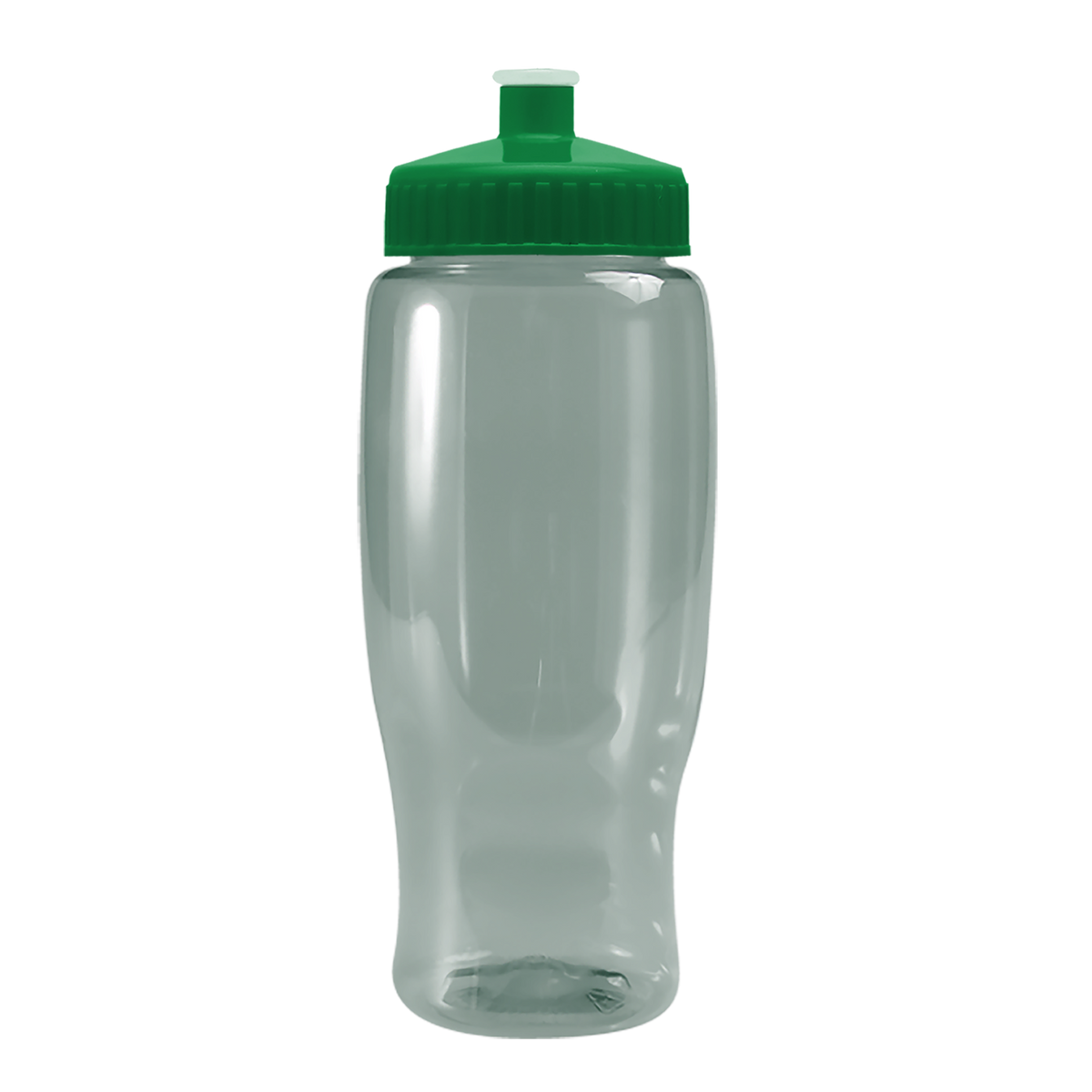 Custom logo Poly+ Recycled Bottle with Push-Pull Lid - 27 oz.