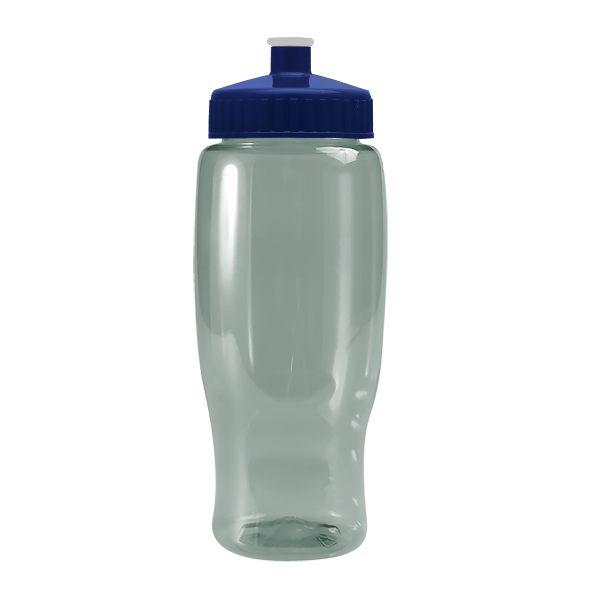 Custom logo Poly+ Recycled Bottle with Push-Pull Lid - 27 oz.