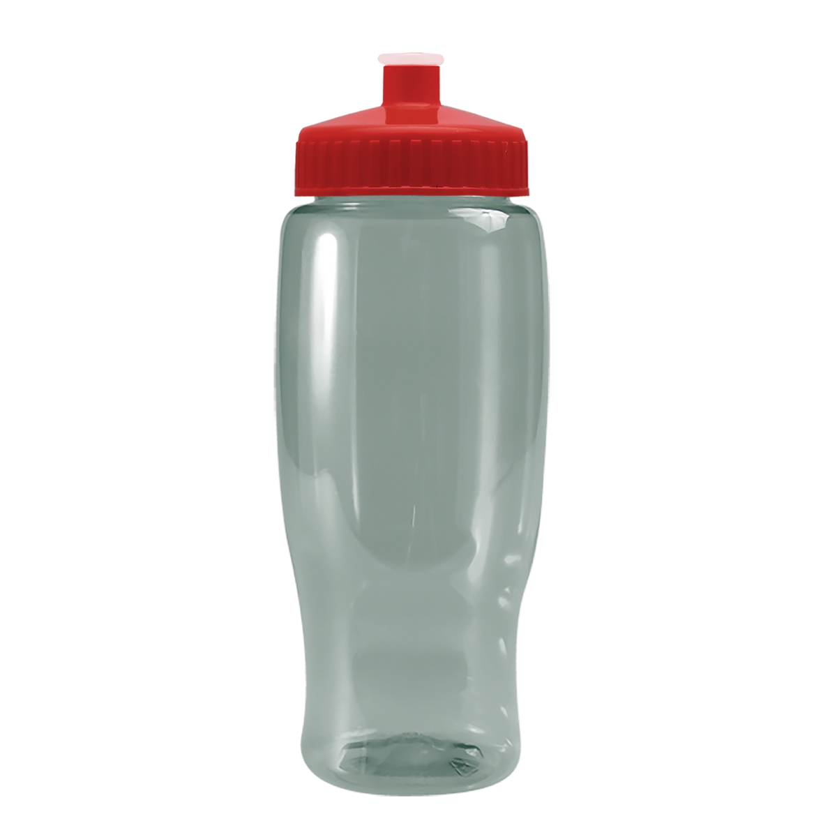 Custom logo Poly+ Recycled Bottle with Push-Pull Lid - 27 oz.