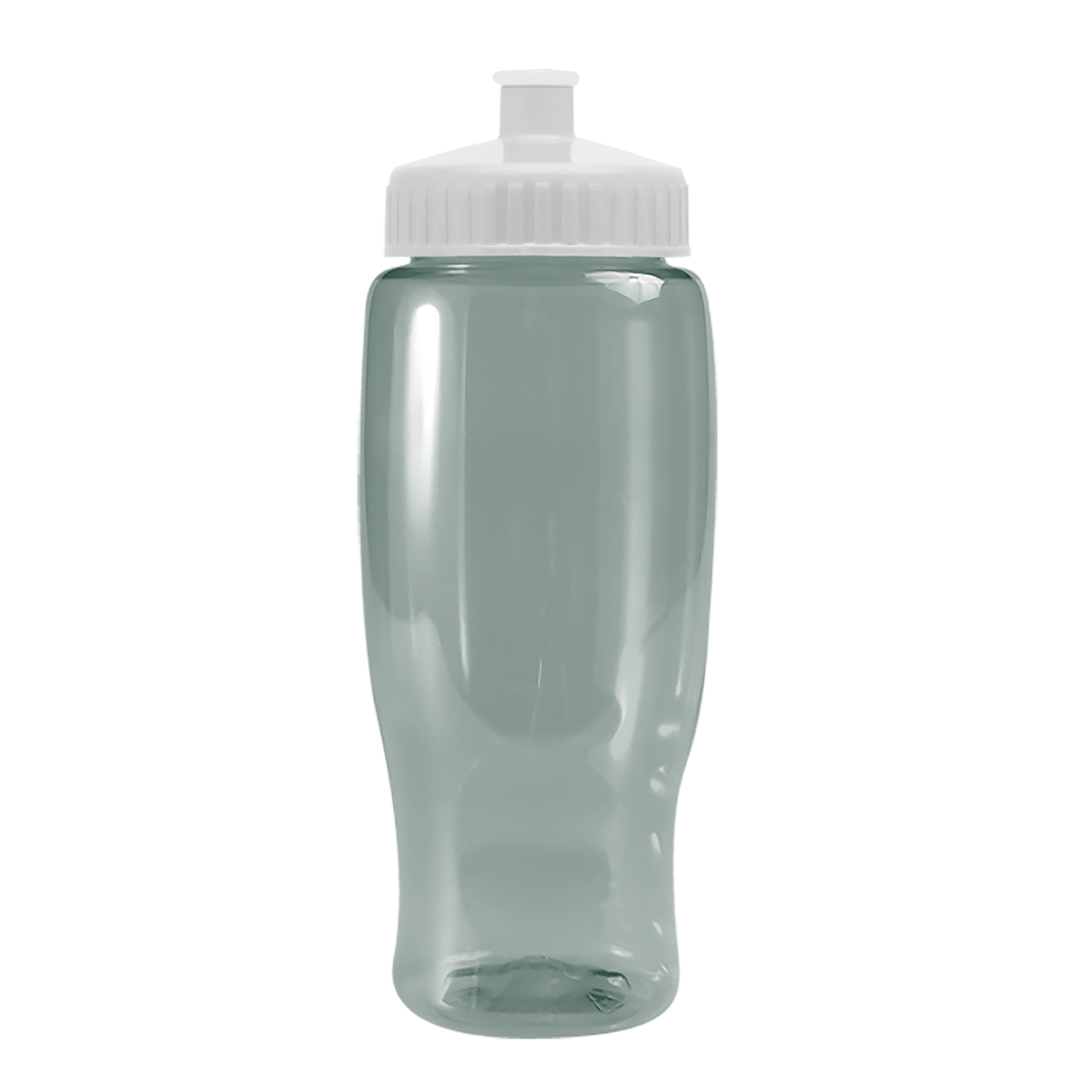 Custom logo Poly+ Recycled Bottle with Push-Pull Lid - 27 oz.