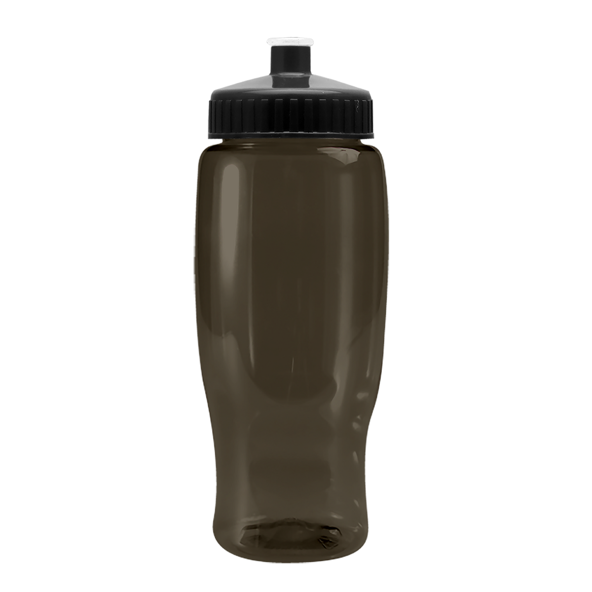 Custom logo Poly+ Recycled Bottle with Push-Pull Lid - 27 oz.
