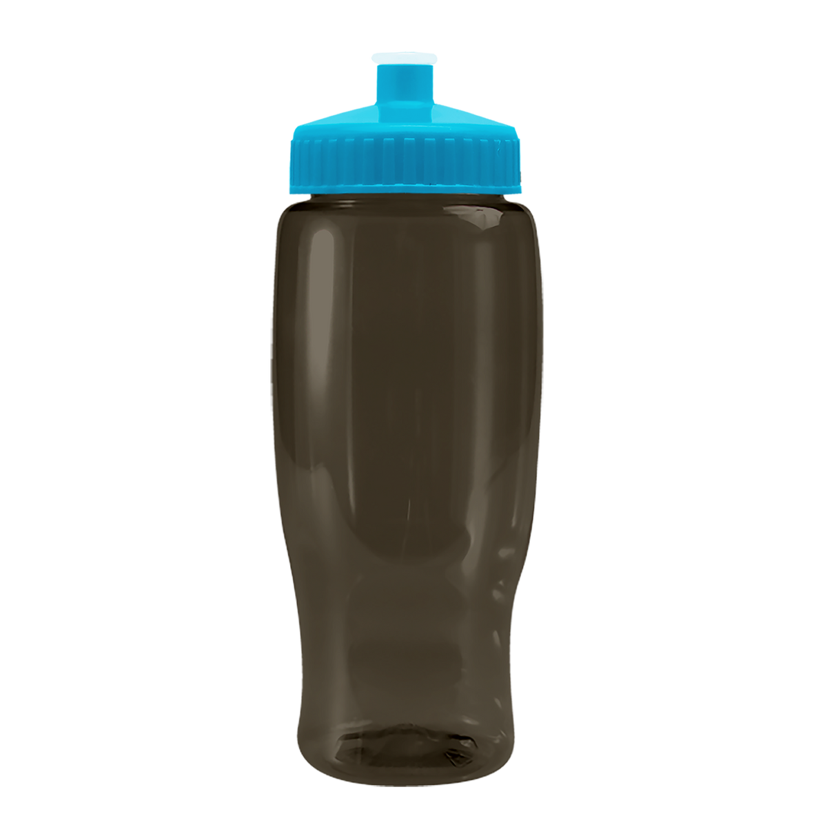 Custom logo Poly+ Recycled Bottle with Push-Pull Lid - 27 oz.