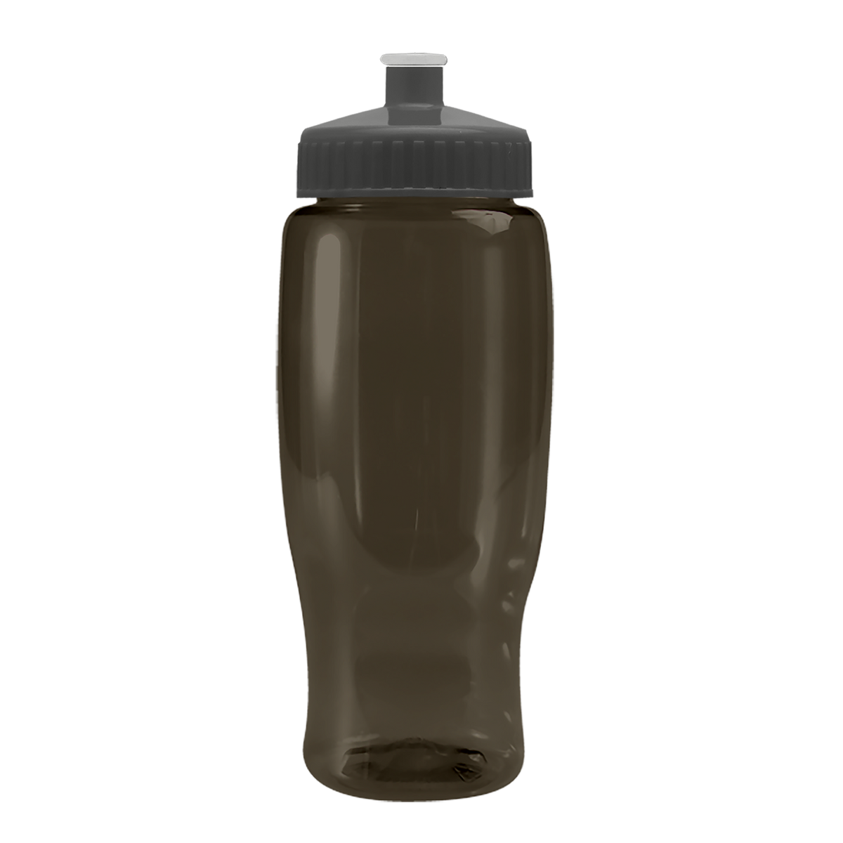 Custom logo Poly+ Recycled Bottle with Push-Pull Lid - 27 oz.