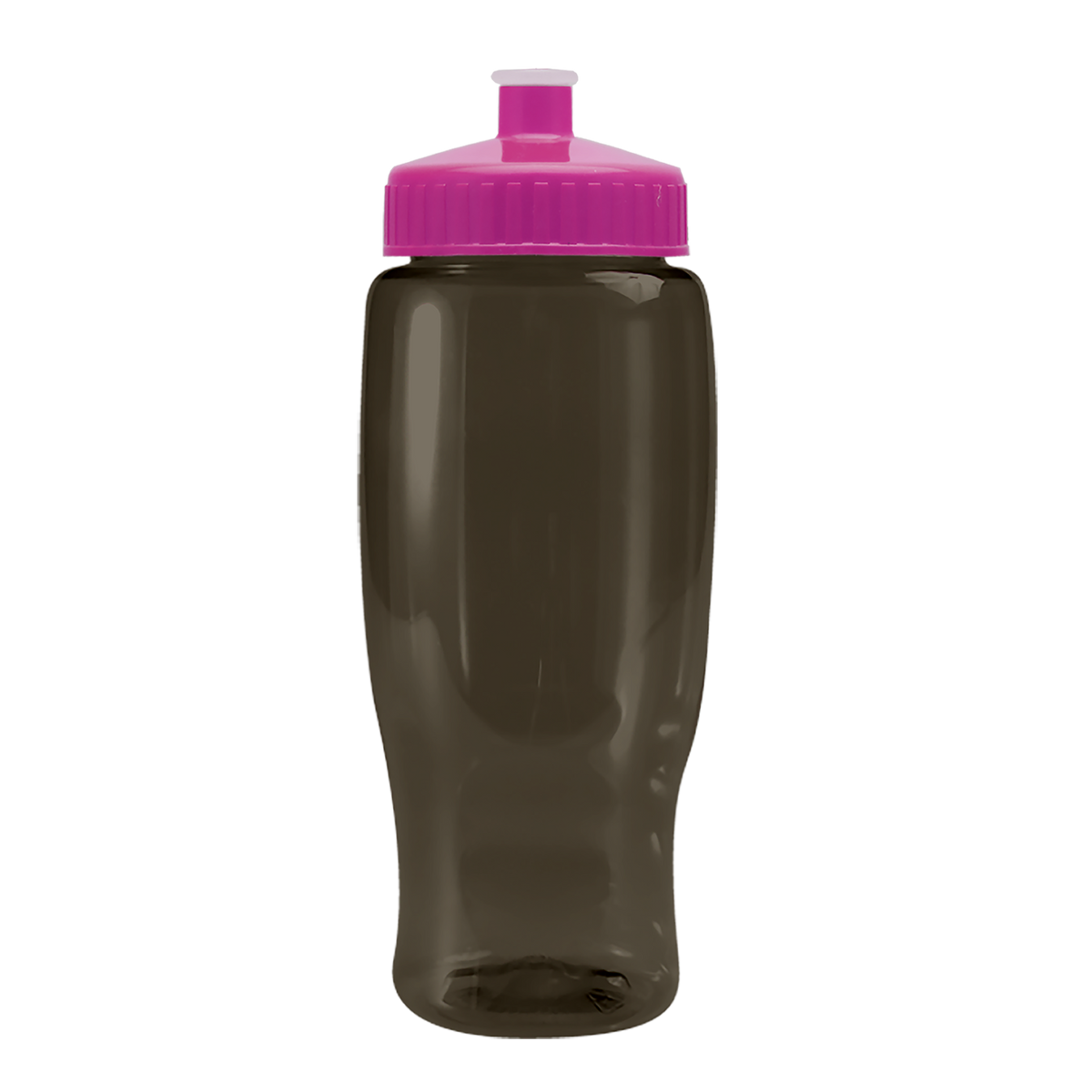 Custom logo Poly+ Recycled Bottle with Push-Pull Lid - 27 oz.