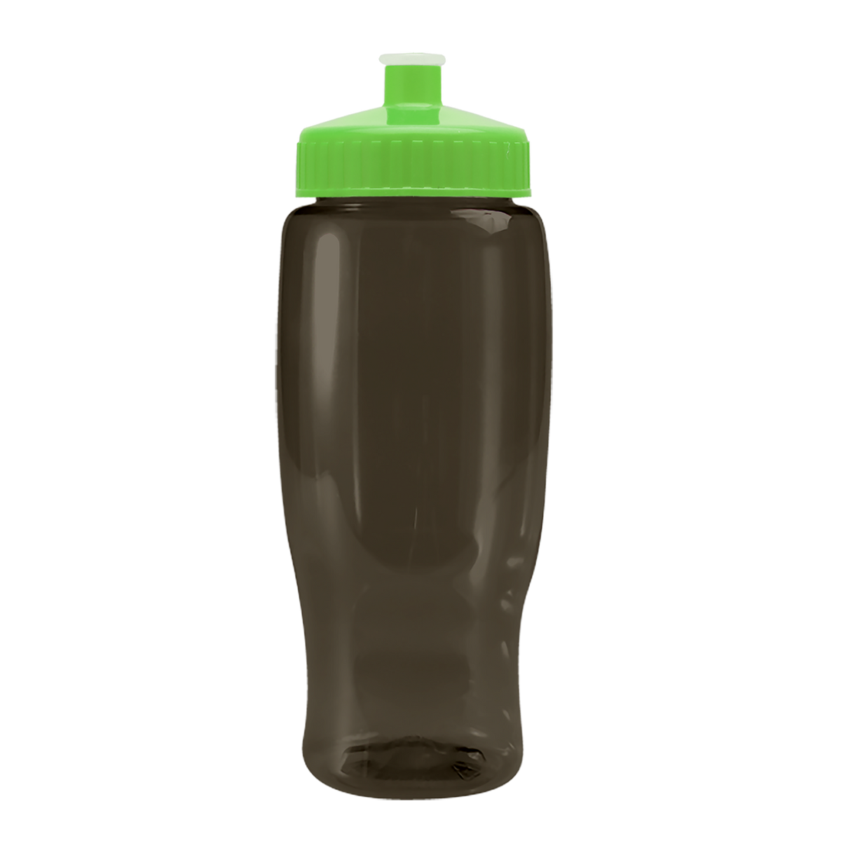 Custom logo Poly+ Recycled Bottle with Push-Pull Lid - 27 oz.
