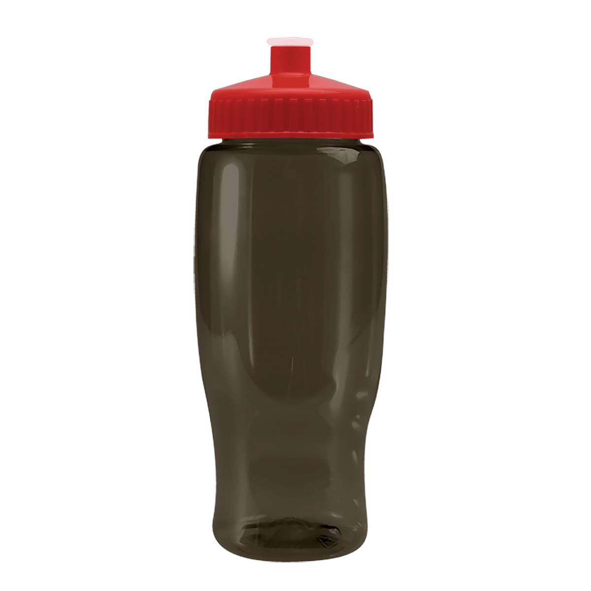 Custom logo Poly+ Recycled Bottle with Push-Pull Lid - 27 oz.