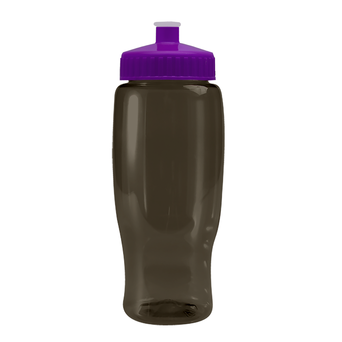 Custom logo Poly+ Recycled Bottle with Push-Pull Lid - 27 oz.