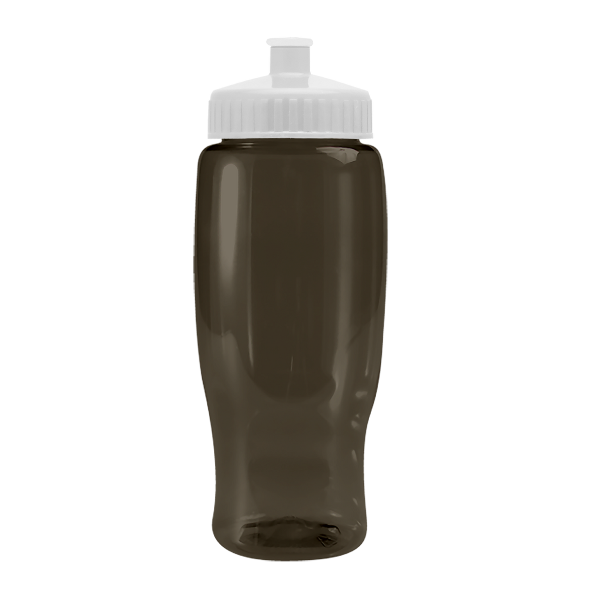 Custom logo Poly+ Recycled Bottle with Push-Pull Lid - 27 oz.