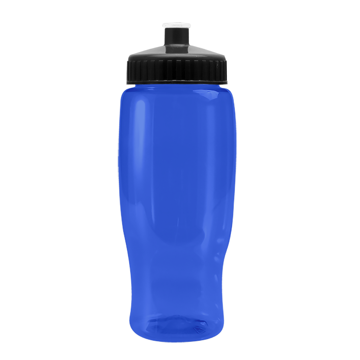Custom logo Poly+ Recycled Bottle with Push-Pull Lid - 27 oz.