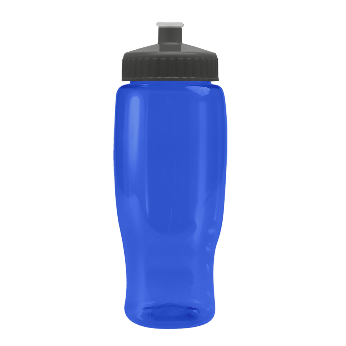 Custom logo Poly+ Recycled Bottle with Push-Pull Lid - 27 oz.