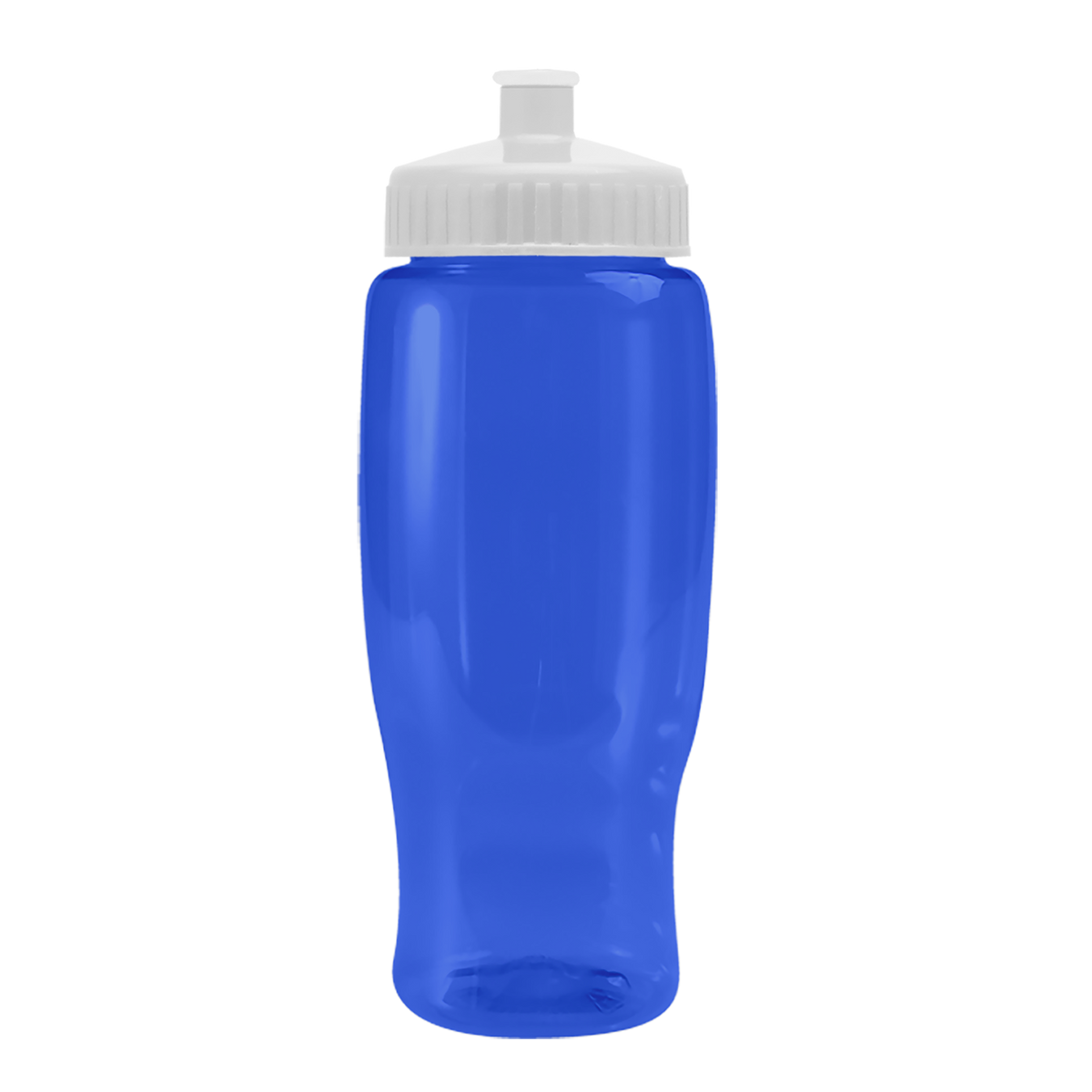 Custom logo Poly+ Recycled Bottle with Push-Pull Lid - 27 oz.