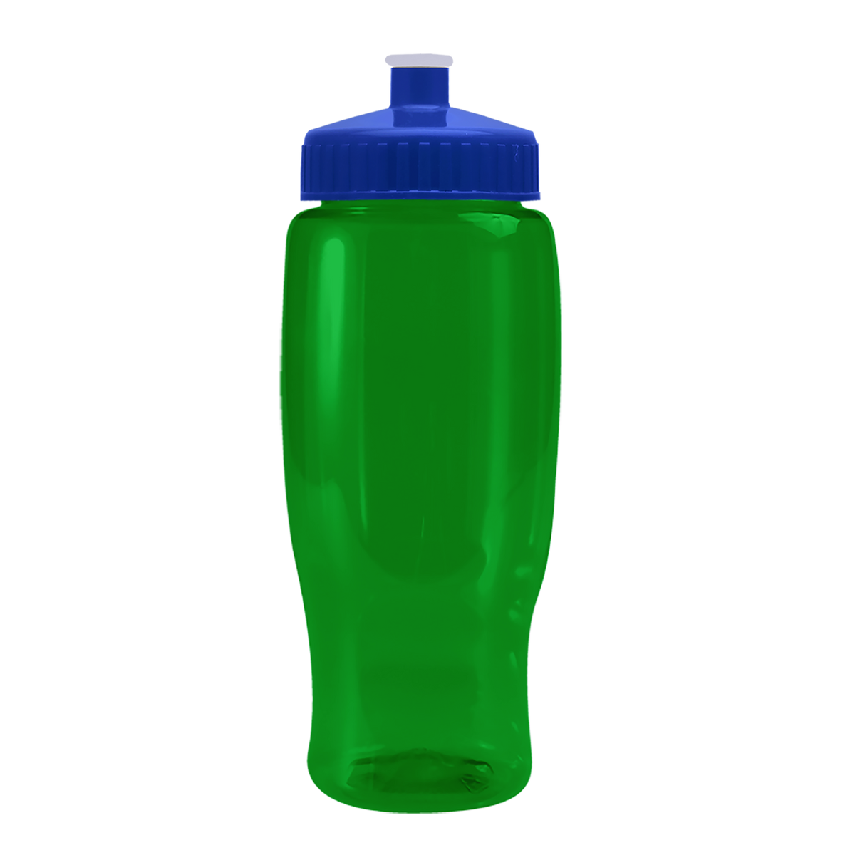 Custom logo Poly+ Recycled Bottle with Push-Pull Lid - 27 oz.