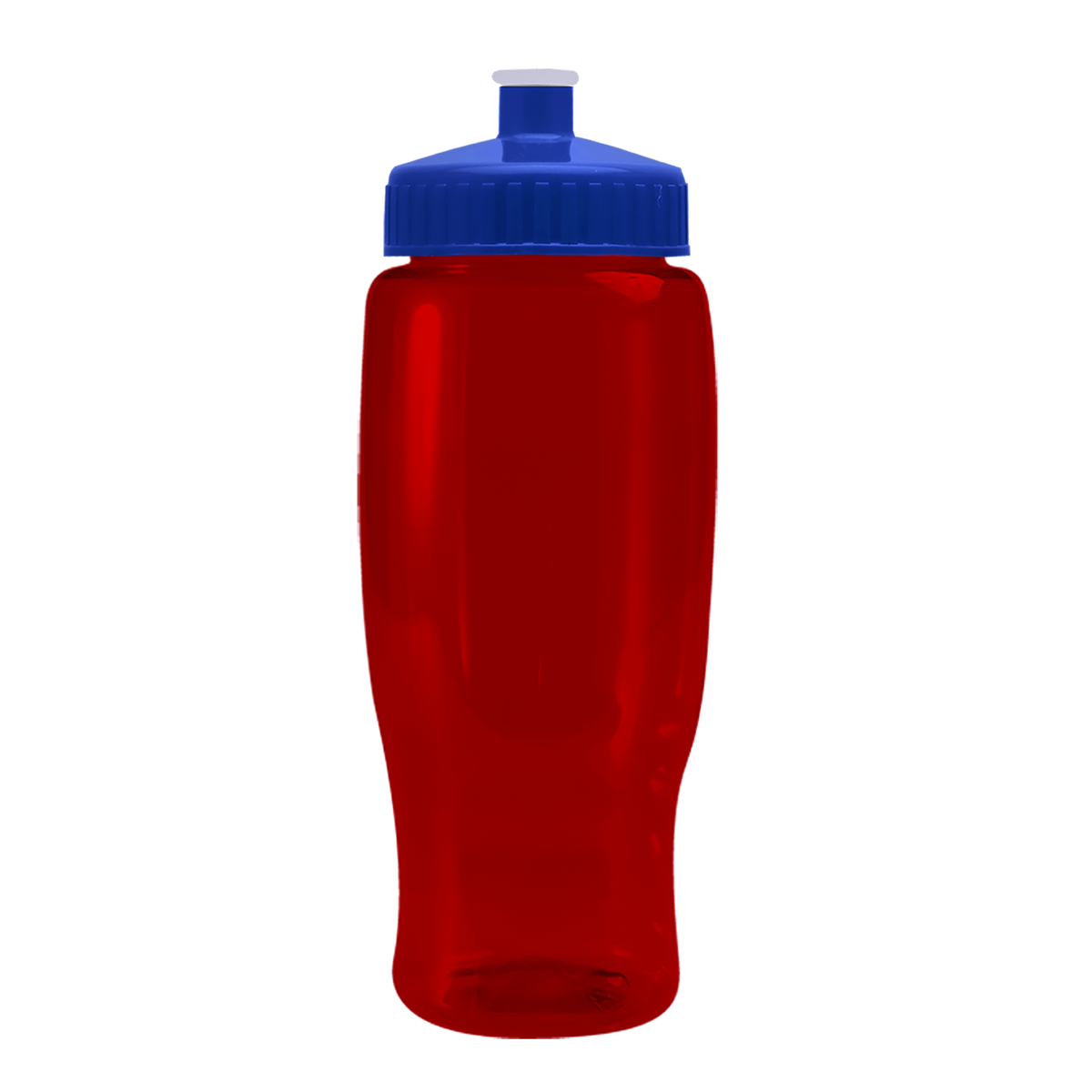 Custom logo Poly+ Recycled Bottle with Push-Pull Lid - 27 oz.