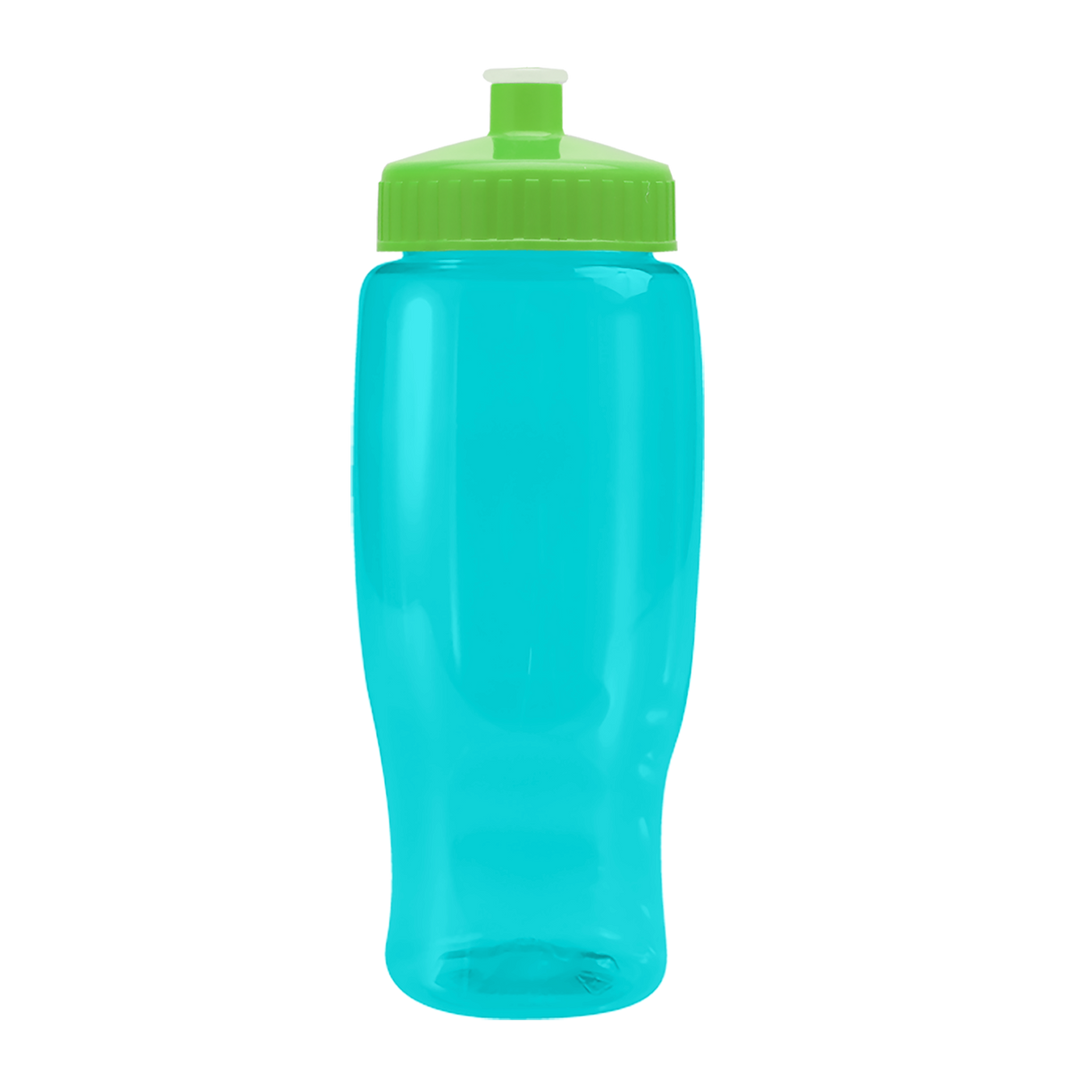 Custom logo Poly+ Recycled Bottle with Push-Pull Lid - 27 oz.
