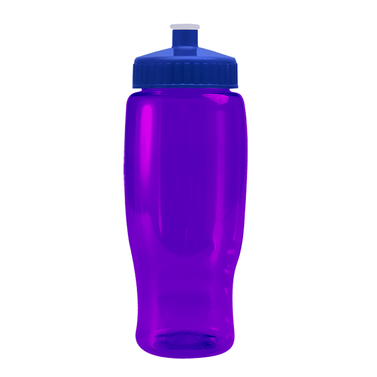 Custom logo Poly+ Recycled Bottle with Push-Pull Lid - 27 oz.