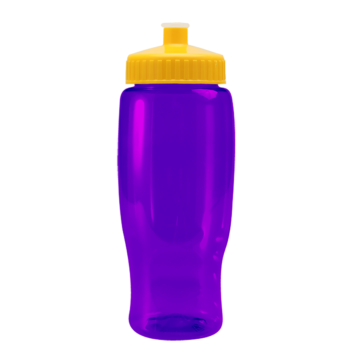 Custom logo Poly+ Recycled Bottle with Push-Pull Lid - 27 oz.