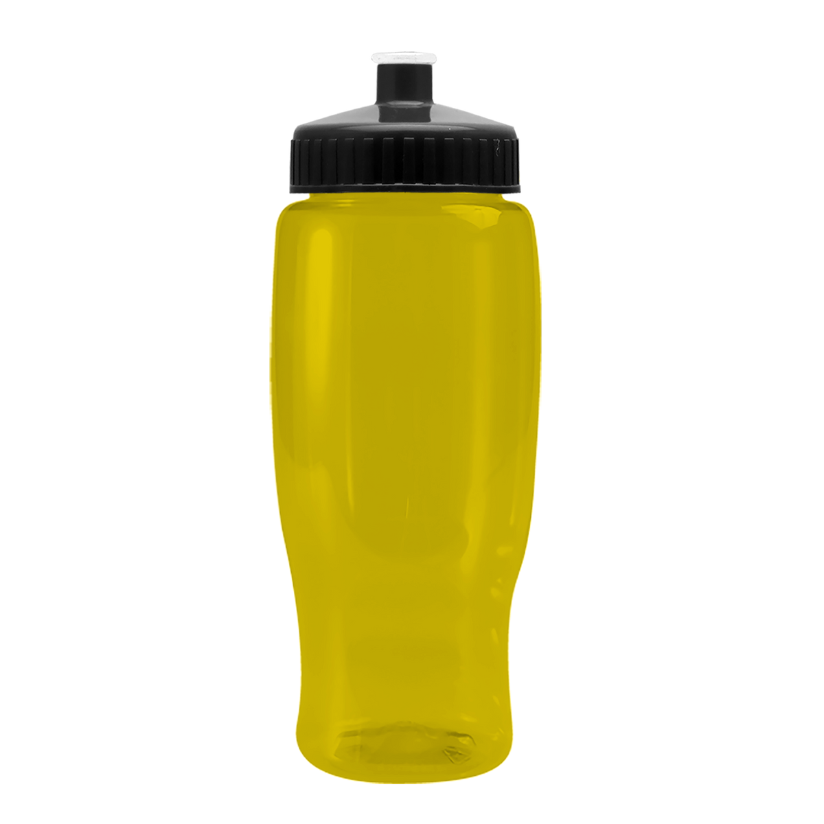 Custom logo Poly+ Recycled Bottle with Push-Pull Lid - 27 oz.