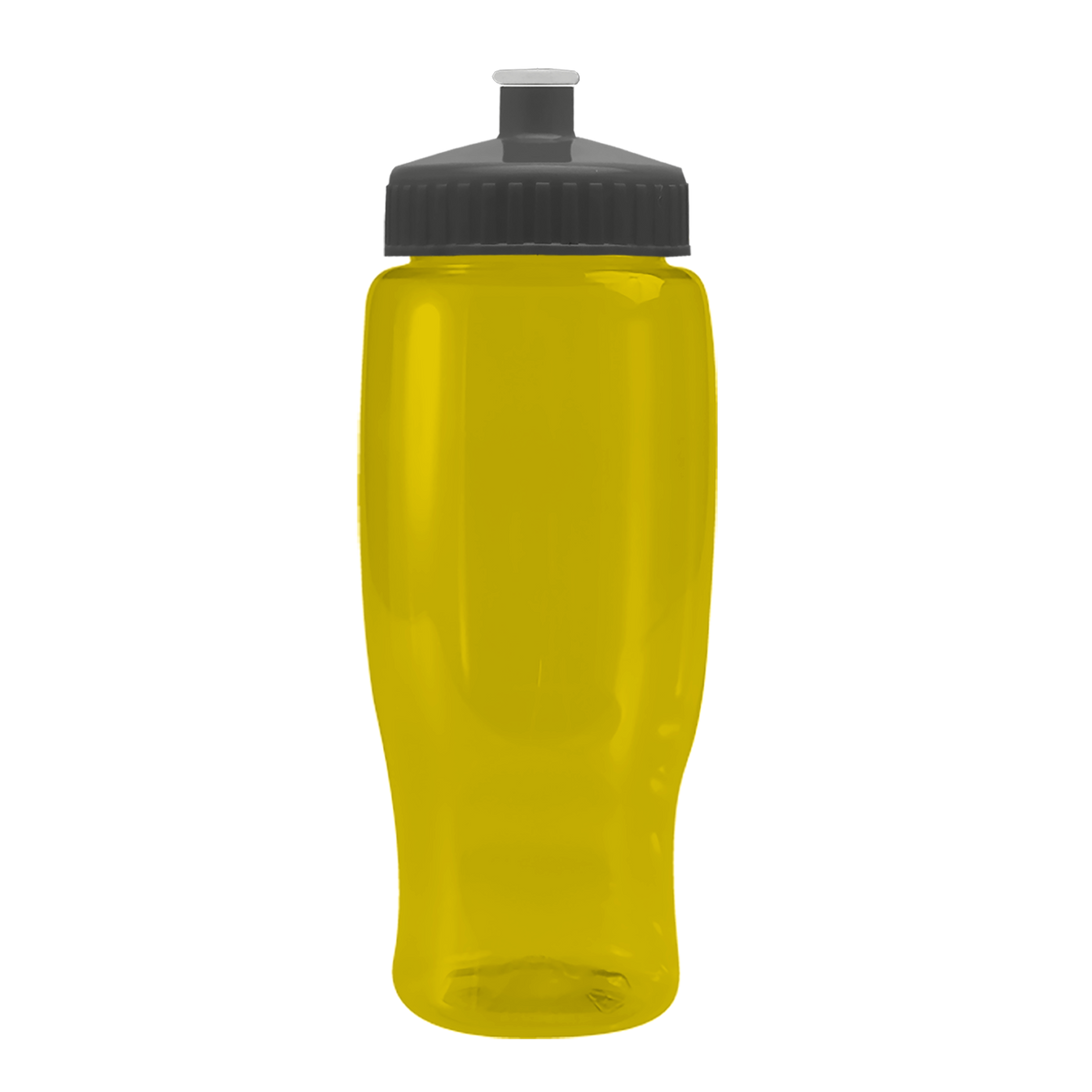 Custom logo Poly+ Recycled Bottle with Push-Pull Lid - 27 oz.