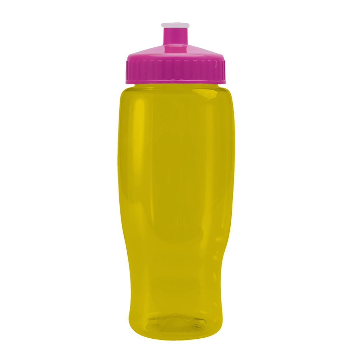 Custom logo Poly+ Recycled Bottle with Push-Pull Lid - 27 oz.