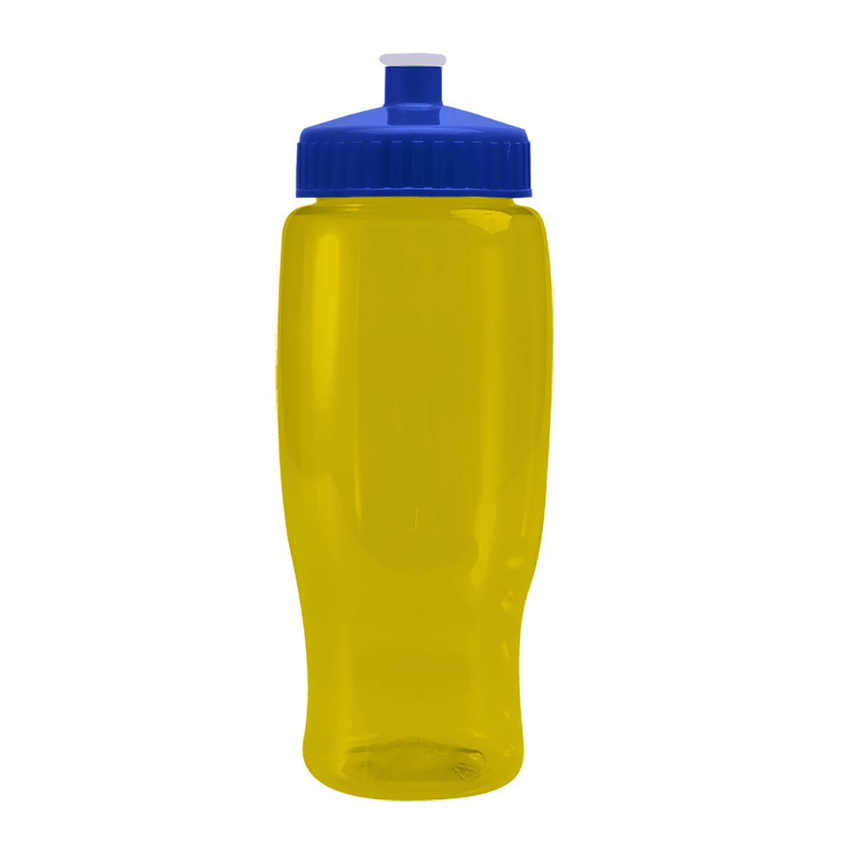 Custom logo Poly+ Recycled Bottle with Push-Pull Lid - 27 oz.