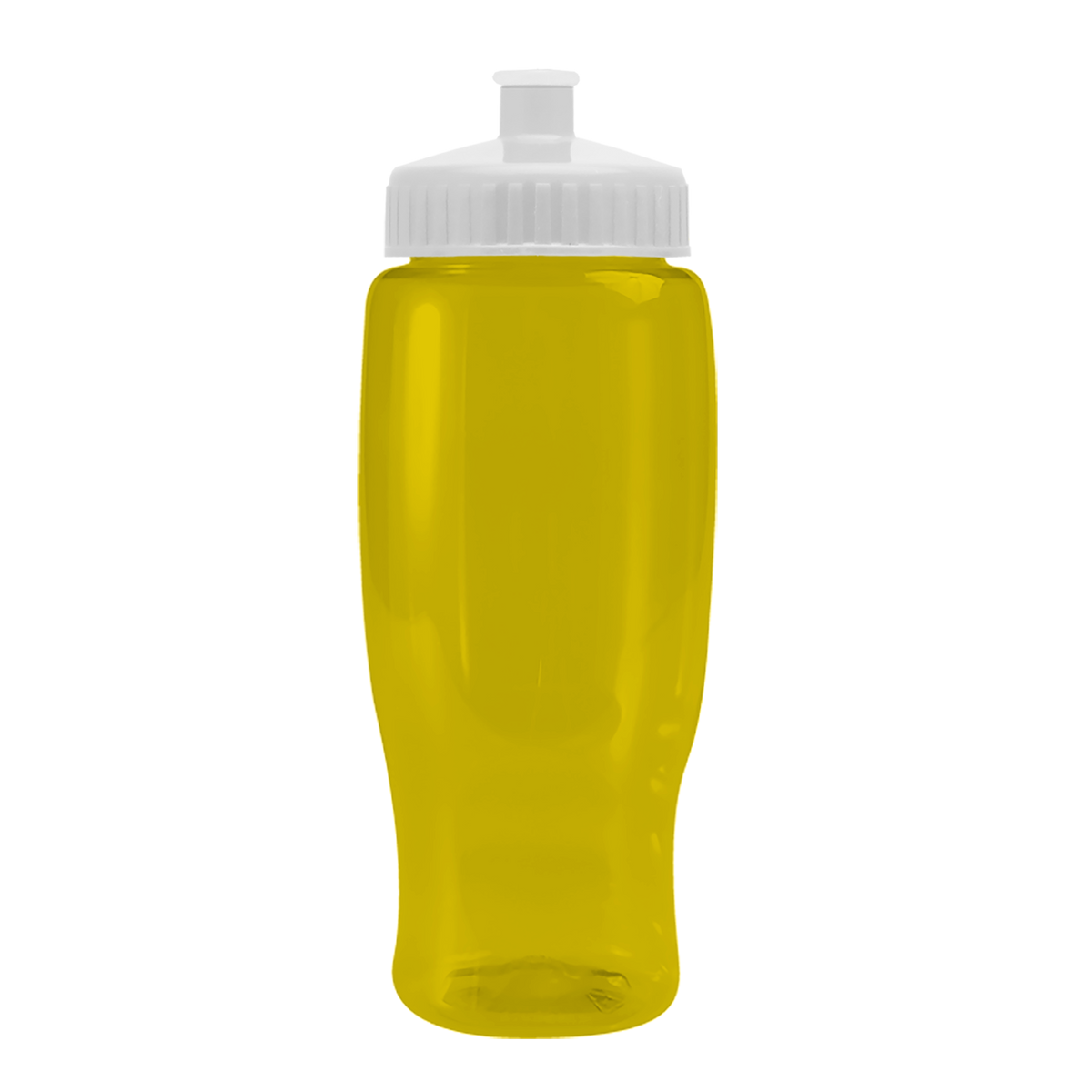 Custom logo Poly+ Recycled Bottle with Push-Pull Lid - 27 oz.